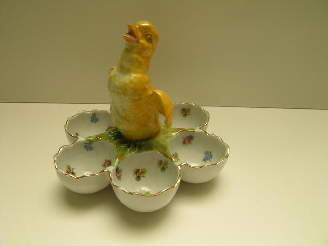 Austrian Porcelain Egg Holder