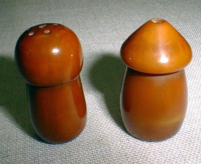 Bakelite Salt and Pepper