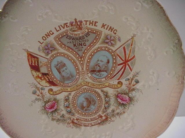 Commemorative Proclamation Plate: Edward VII