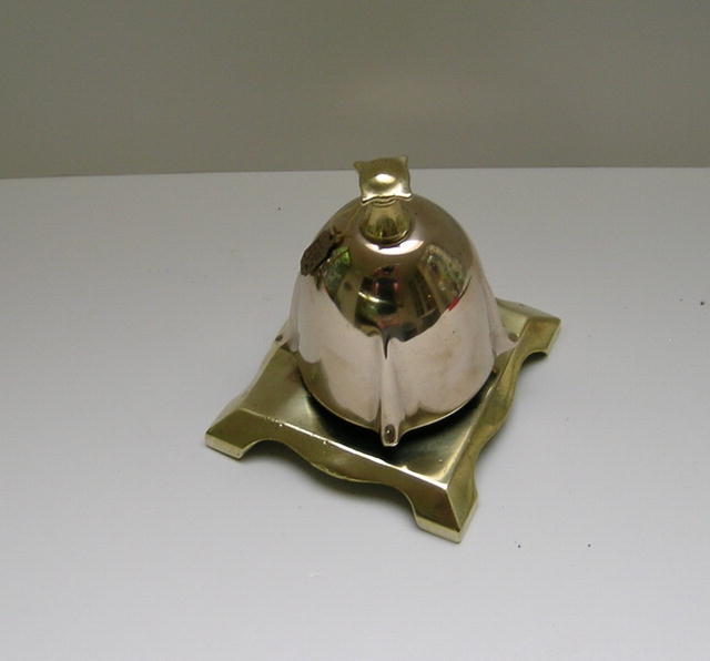 Delightful English Art Nouveau Desk Bell