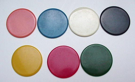Bakelite Set of Chips