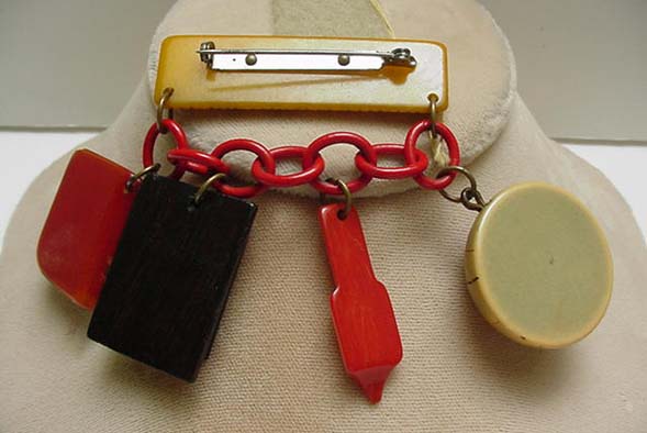 Bakelite School Vintage Pieces Pin
