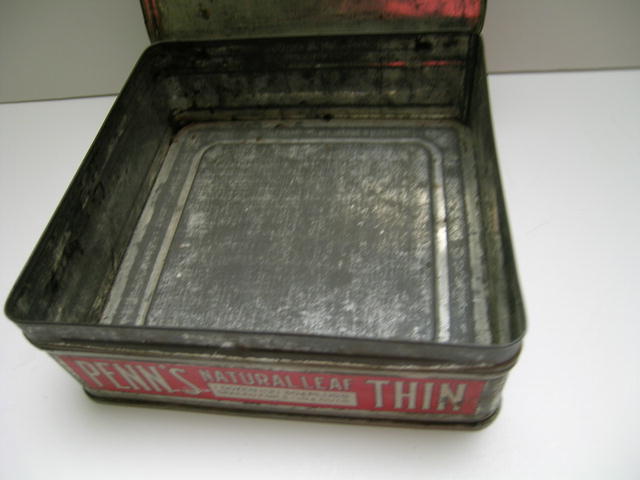 Penn's Natural Leaf Tobacco Advertising Tin