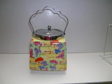 English Deco Biscuit Barrel