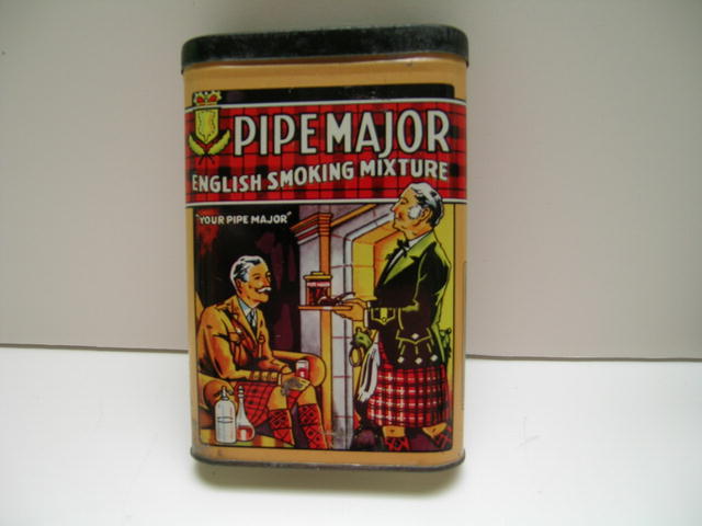 Pipe Major English smoking Mixture Tin