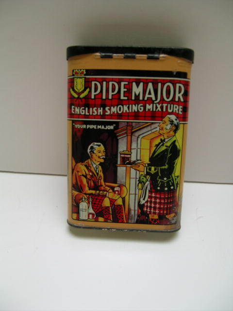 Pipe Major English smoking Mixture Tin
