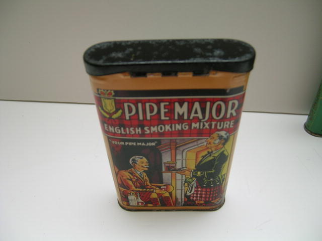Pipe Major English smoking Mixture Tin