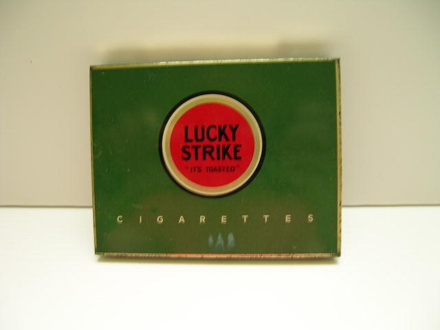 Lucky Strike Cigarettes Tin