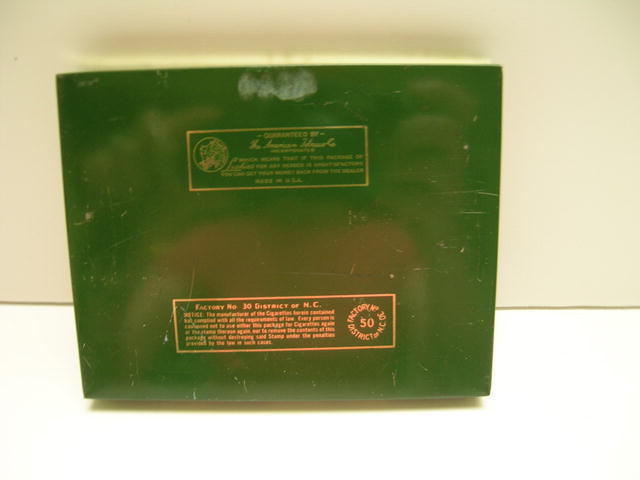 Lucky Strike Cigarettes Tin