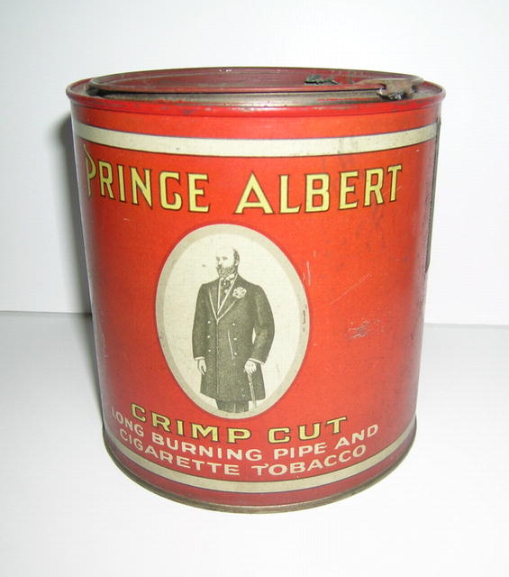 Prince Albert Pipe And Cigarette Tobacco Tin
