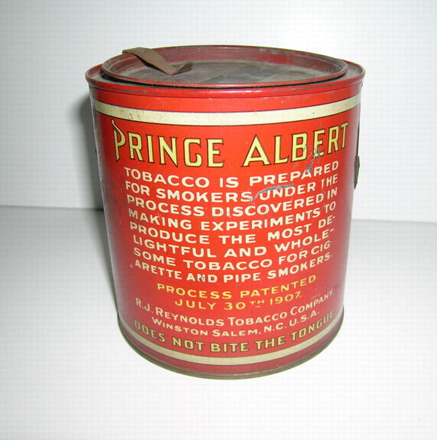 Prince Albert Pipe And Cigarette Tobacco Tin