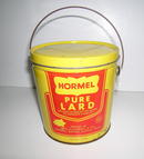 Hormel Pure Lard Advertising Tin
