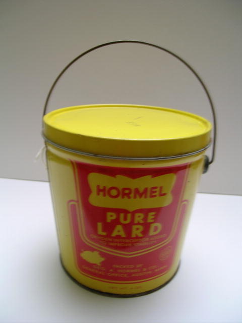 Hormel Pure Lard Advertising Tin