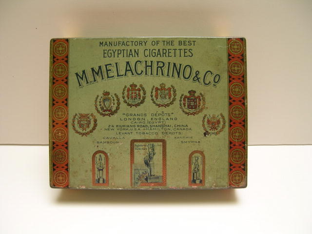 M.Melachrino & Co. Egyptian Cigarettes Tin