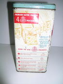 Nabisco Premium Saltine Advertising Tin