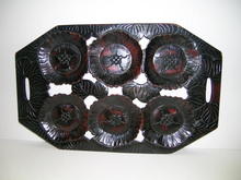 Beautiful Rosewood Serving Tray