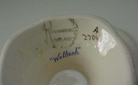 RWC: Royal Winton Vintage Welbeck Comport