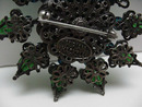Miriam Haskell Pearl and Glass brooch