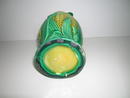 Majolica Corn Pitcher