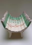 French Majolica Asparagus Dish