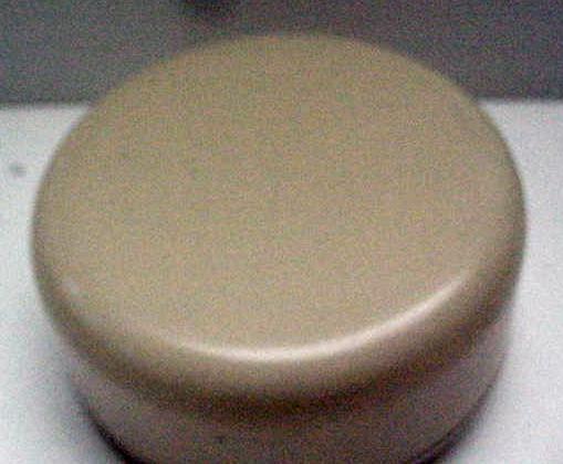 Bakelite Powder Box with Cameo Image