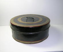 Antique Spice Box Tin with Five Tins
