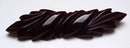 Bakelite Brown Deco Brooch