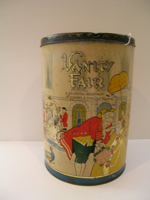 Vanity Fair English Chocolate and Toffee Tin
