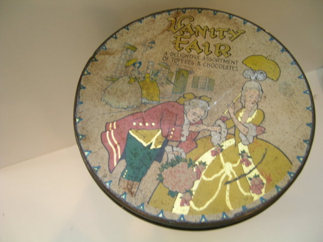 Vanity Fair English Chocolate and Toffee Tin