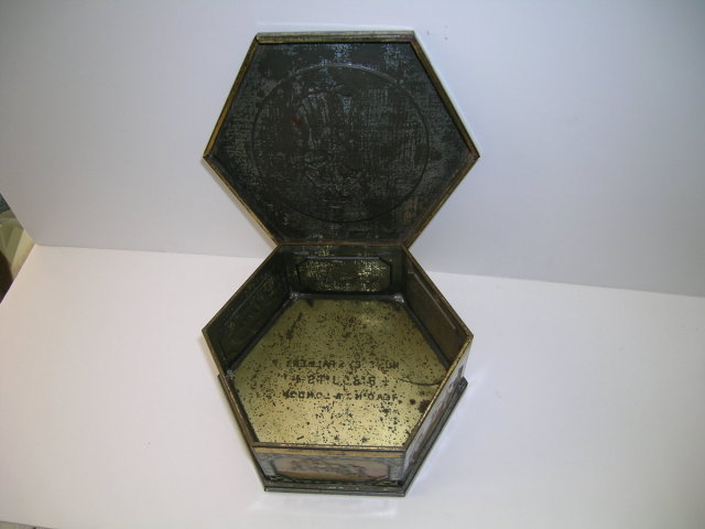 Huntley and Palmer English Hexagonal Farming