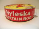Nyleska Expanding Curtain Rod Advertising Tin