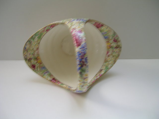Royal Winton Vintage Chintz Crocus Large Basket