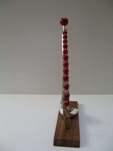 Bakelite and Wood Deco Cherry Bar Picks
