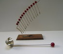 Bakelite and Wood Deco Cherry Bar Picks