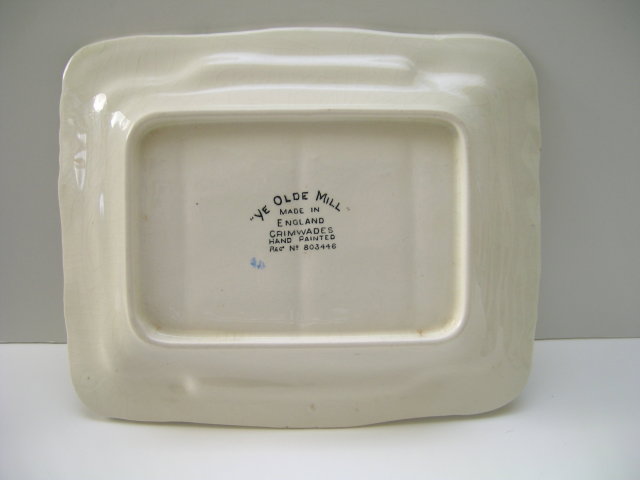Royal Winton Cottageware Olde Mill Cheese Keep/pink roof