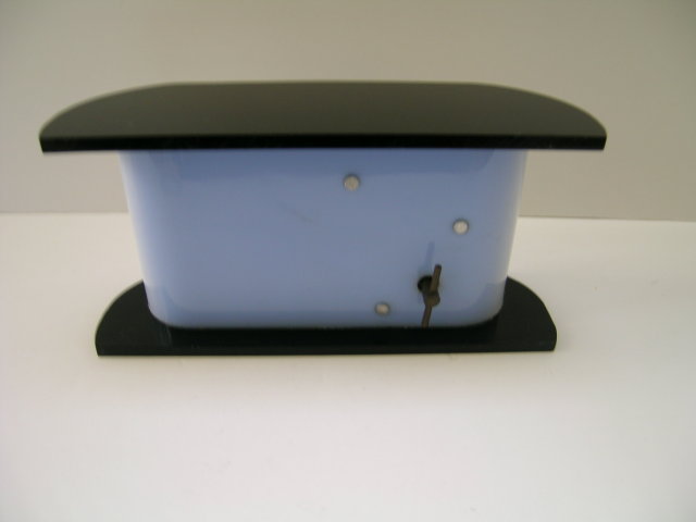 Bakelite and lucite Music Box Trinket Box