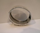 Dynamic Victorian Sterling Silver Buckle Bangle