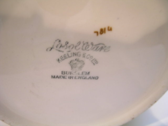 Keeling & Co.English Losol Ware Deco Biscuit
