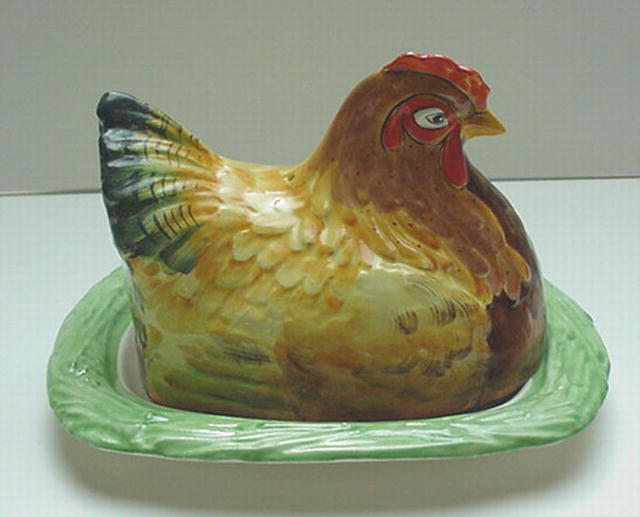 Royal Winton Vintage Chanticleer Cheese Keep