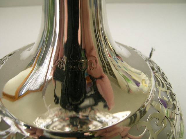 Sterling Silver Epergne: London 1906