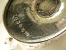 George III Sterliing Silver Chased Sauce Boat