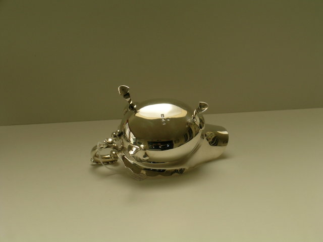 English Sterling Silver Sauce Boat