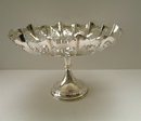 English Sterling Silver Tazza