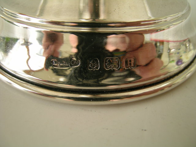 English Sterling Silver Tazza