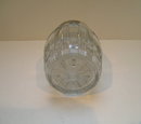 Victorian Silver Plate and Glass Jam Dish with Spoon
