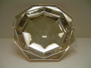 English Deco Silverplate Basket with Handle