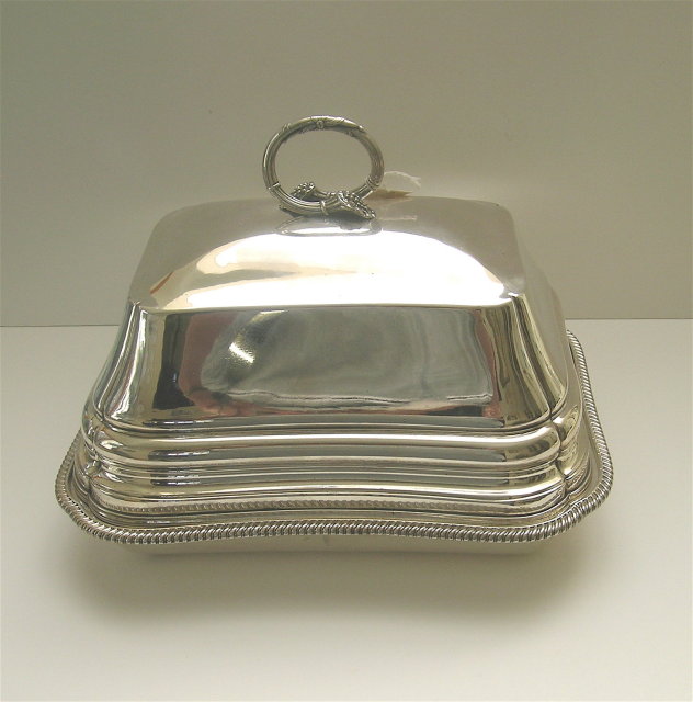 English Old Sheffield Silverplate Covered