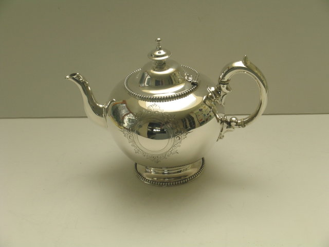 Victorian Sterling Silver Teapot