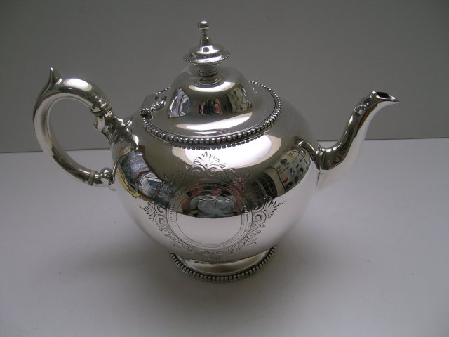 Victorian Sterling Silver Teapot