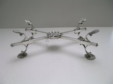 Old Sheffield Silverplate Trivet